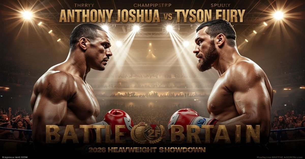 Anthony Joshua vs Tyson Fury 2026