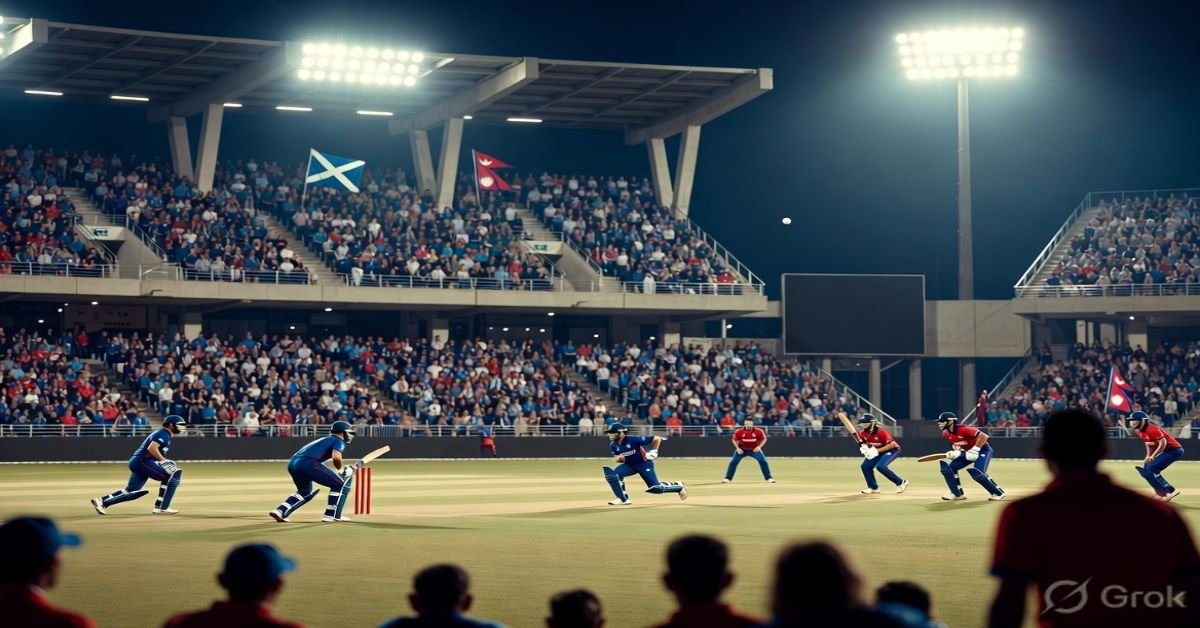 Scotland vs Nepal cricket article featuring team analysis
